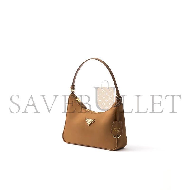 PRADA PRADA RE-EDITION 2005 RE-NYLON AND SAFFIANO MINI BAG 1N204M (22*18*6.5cm)